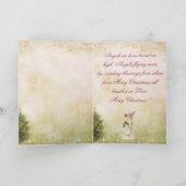 Carte de Noël victorienne Vintage (Intérieur)