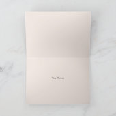 Carte de Noël victorienne vintage (Intérieur)