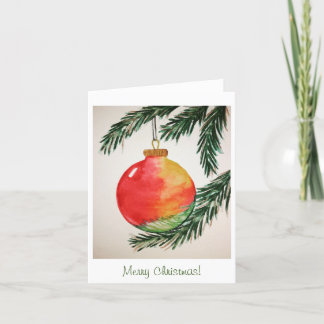 Carte de Noël vide