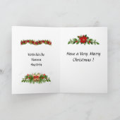 Carte de Noël - Vienne, Autriche (Intérieur)