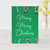 Carte de Noël - Vierge à l'intérieur - Ajouter un (Fleur jaune)