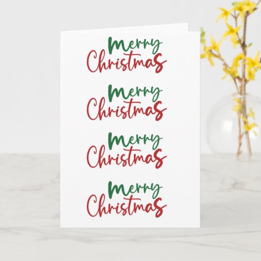 Carte de Noël - Vierge à l'intérieur - Ajouter un  (Fleur jaune)