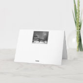 Carte de Noël Vintage (Dos)