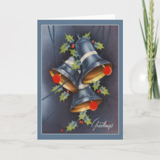 Carte de Noël Vintage (Devant)