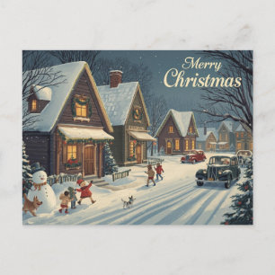 Carte de Noël vintage