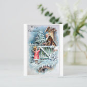 Carte de Noël vintage (Debout devant)