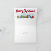 Carte de Noël Vintage (Intérieur)