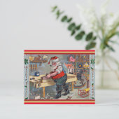 Carte de Noël Vintage (Debout devant)