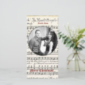 Carte de Noël vintage (Debout devant)