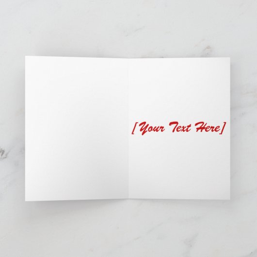 Carte de Noël Vintage (Intérieur)