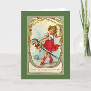 Carte de Noël Vintage