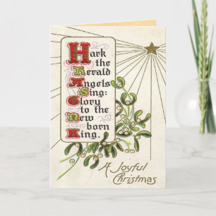 Carte de Noël Vintage