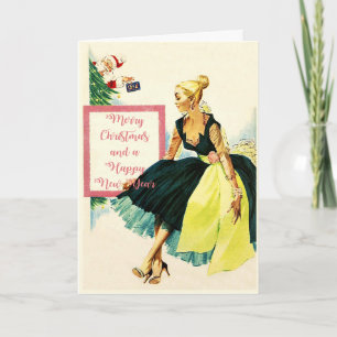 Carte de Noël vintage
