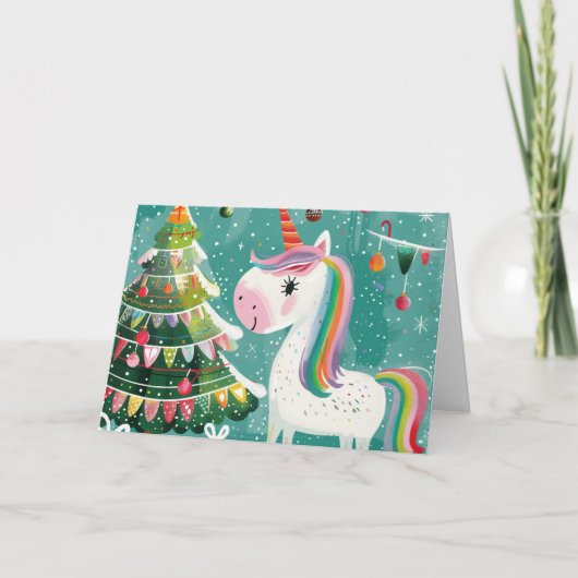 Carte de Noël Vintage (Devant)