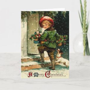 Carte de Noël vintage