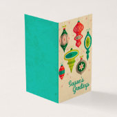 Carte de Noël Vintage (Outside)