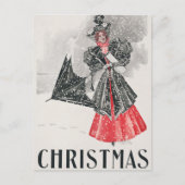 Carte de Noël Vintage (Devant)