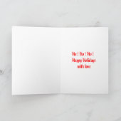 Carte de Noël Vintage (Intérieur)
