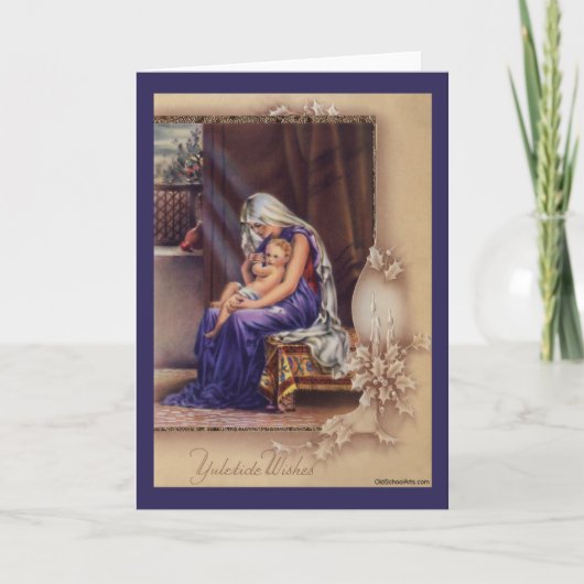 Carte de Noël Vintage (Devant)