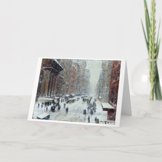 Carte de Noël Vintage (Devant)