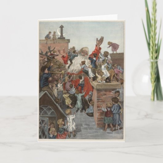 Carte de Noël Vintage (Devant)