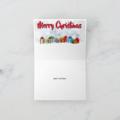 Carte de Noël Vintage (Intérieur)