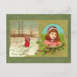 Carte de Noël vintage