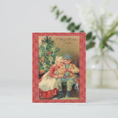 Carte de Noël vintage (Debout devant)