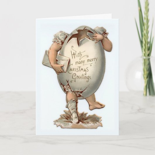 Carte de Noël vintage (Devant)