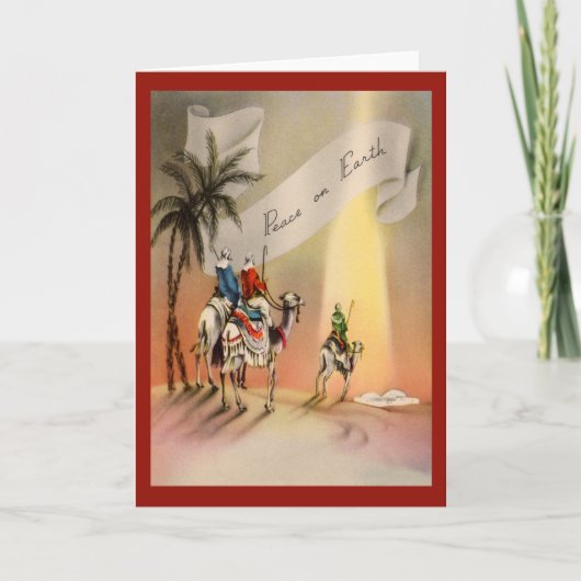 Carte de Noël Vintage (Devant)
