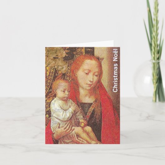 Carte de Noël Vintage (Devant)