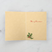 Carte de Noël Vintage (Intérieur)