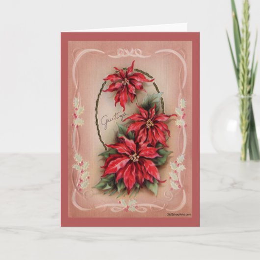 Carte de Noël Vintage (Devant)
