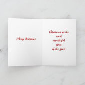 Carte de noël vintage-africaine (Intérieur)