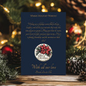 Carte de Noël Vintage avec soldat Nutcracker