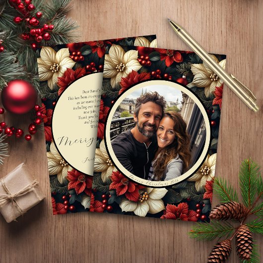 Carte de Noël Vintage Budget