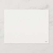 Carte de Noël vintage chrétienne (Dos)