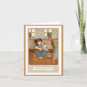 Carte de Noël vintage - Joyeux Noël