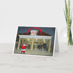 Carte de Noël Vintage New Orleans