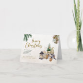 Carte de Noël Vintage : Noël Nostalgale (Devant)