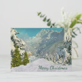 Carte de Noël vintage Suisse (Debout devant)
