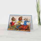 Carte de Noël vintage victorienne (Devant)