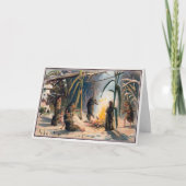 Carte de Noël vintage victorienne (Devant)