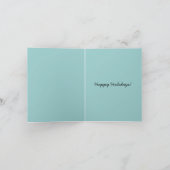 Carte de Noël vintage Woodland Père Noël (Intérieur)