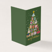 Carte de Noël voeux aux amoureux (Outside)