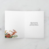 Carte de Noël Whimsical avec conception de papier (Intérieur)