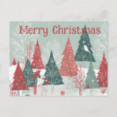 Carte de Noël Whimsical Boughs - Vacances Quirky (Devant)