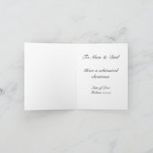 Carte de Noël Whimsical - Cupcake (Intérieur)