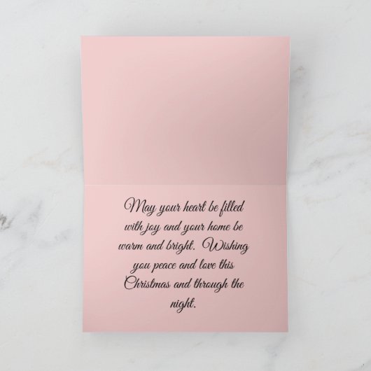 Carte de Noël Winter Wonderland (Intérieur)