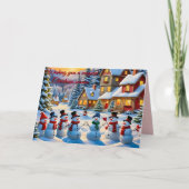 Carte de Noël Winter Wonderland (Devant)